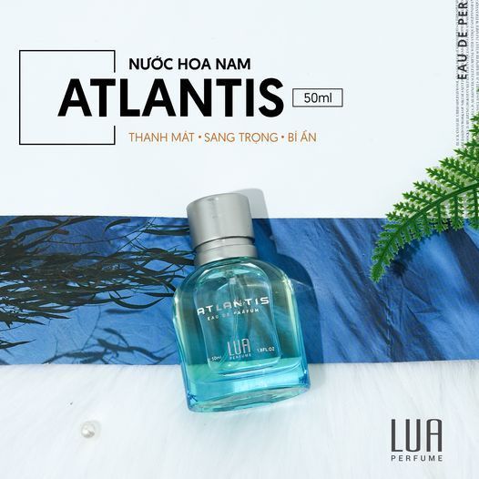 Nước hoa Lua Atlantis 50ml là chai nước hoa unisex cả nam và nữ đều dùng được