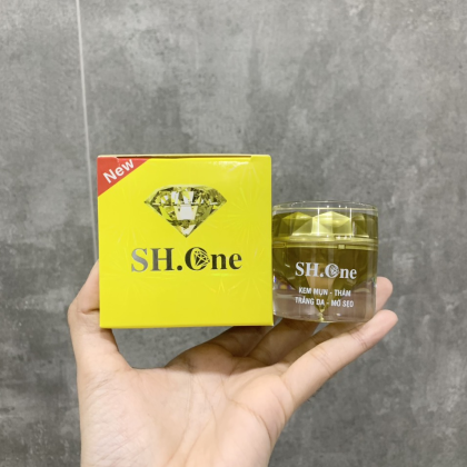 Kem Mụn Thâm Dưỡng Trắng Da SH One Chiết Xuất Rau Diếp Cá chính hãng
