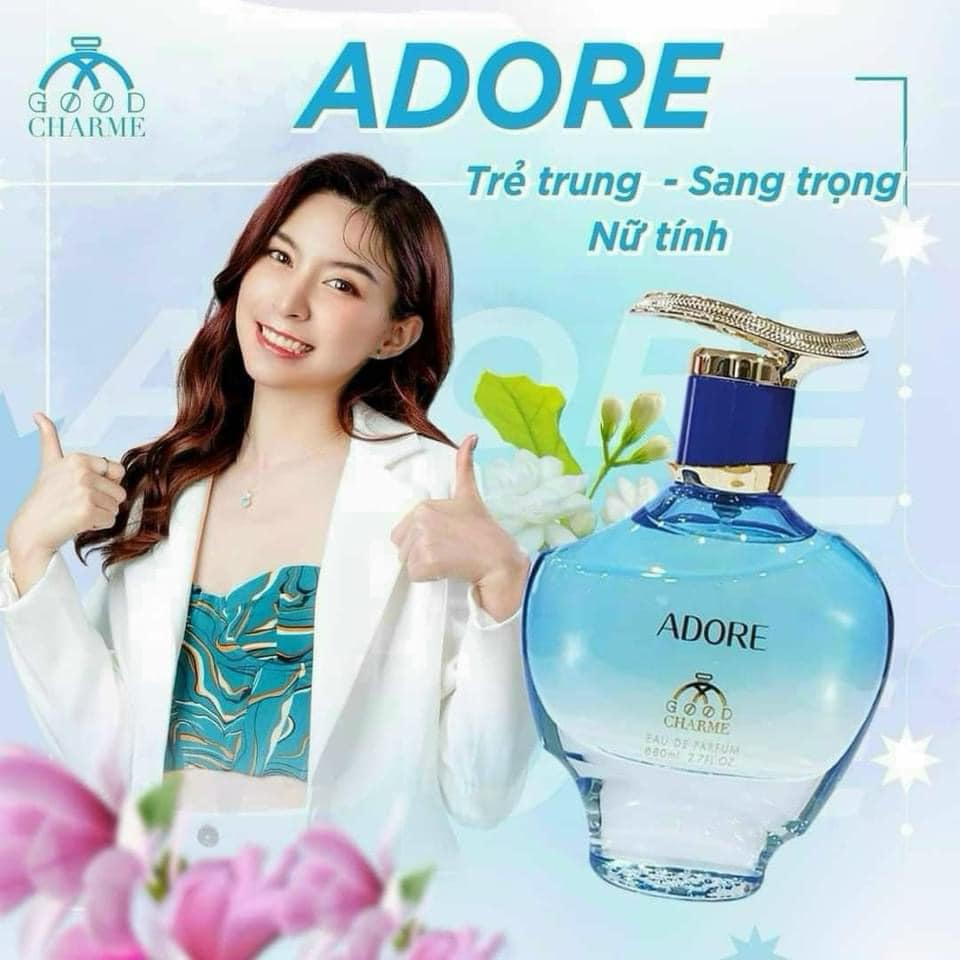 Khám Phá Sự Quyến Rũ với Nước Hoa Nữ Good Charme Adore 80ml