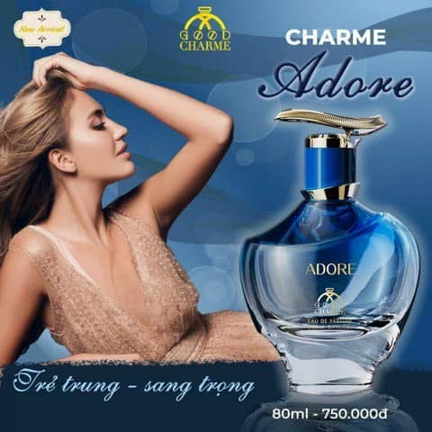 Khám Phá Sự Quyến Rũ với Nước Hoa Nữ Good Charme Adore 80ml