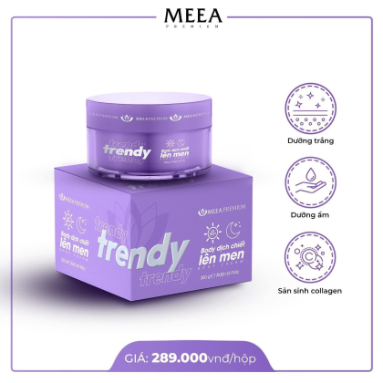 Kem Body Trendy Meea Origin Dịch Chiết Lên Men chính hãng
