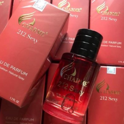 Nước hoa Charme 212 Sexy Đây là một mùi hương gợi cảm, ấm áp, lấy cảm hứng từ phương Đông