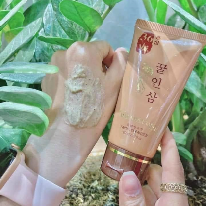 Sữa Rửa Mặt 36 Vị Mật Nhân Sâm MeeA Organic chính hãng