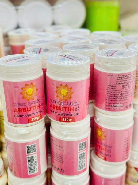 Kích Trắng Abutine 100g Màu Hồng chất kem bao xịn