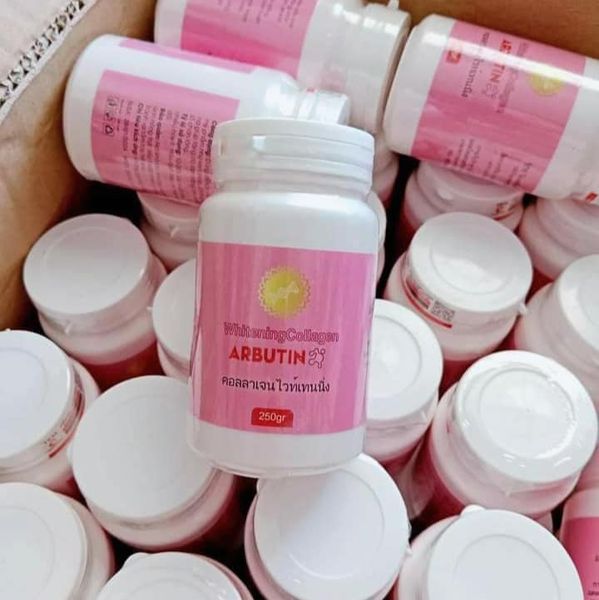 Kích Trắng Abutine 100g Màu Hồng chất kem bao xịn