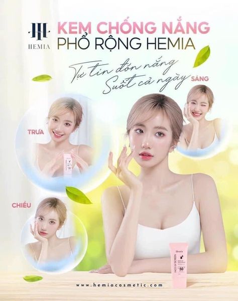 Kem Chống Nắng Hemia