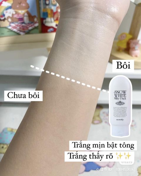 Sữa tắm Secret Key Snow White Milky Pack