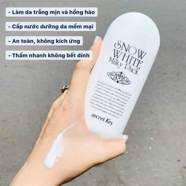 Sữa tắm Secret Key Snow White Milky Pack