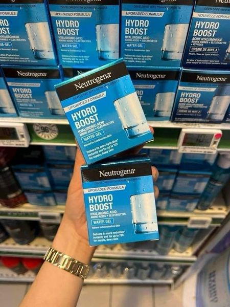 Neutrogena Hydro Boost Water gel 50g là kem dưỡng ẩm đến từ thương hiệu mỹ phẩm Neutrogena của Mỹ