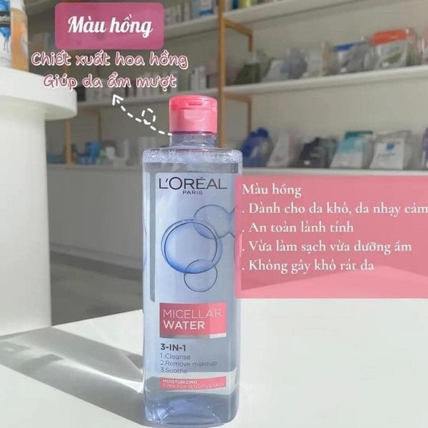 Nước tẩy trang dưỡng ẩm L
