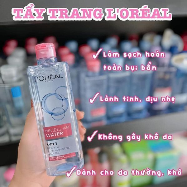 Nước tẩy trang dưỡng ẩm L