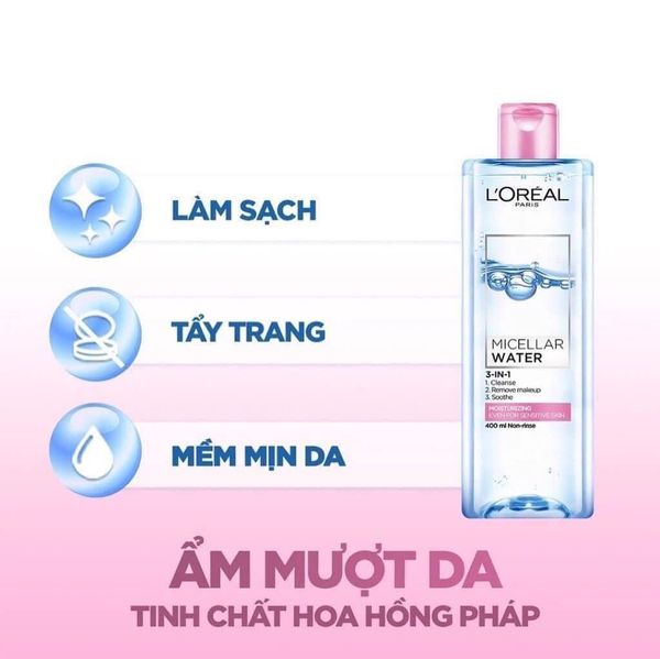 Nước tẩy trang dưỡng ẩm L