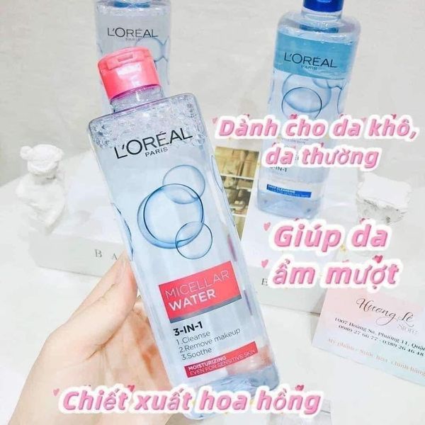 Nước tẩy trang dưỡng ẩm L