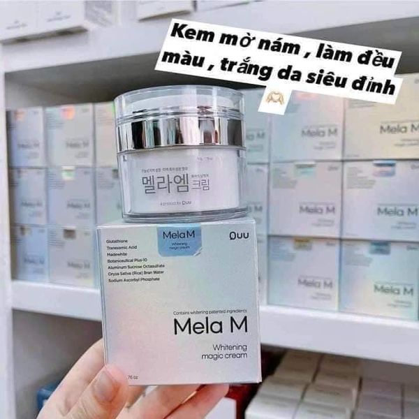 Kem Trị Nám Mela M Quu Whitening Magic Cream 50g