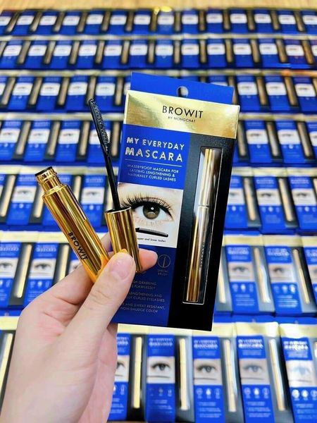 Mascara Browit By Nongchat My Everyday Mascara #Endless Night 5.5g Xanh dương