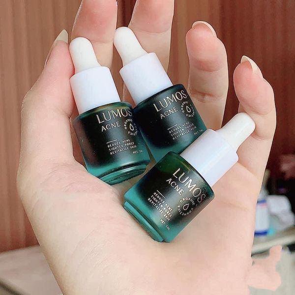 Da đẹp hết mụn mặt mộc tự tin chỉ với 1 chai Lumos Acne