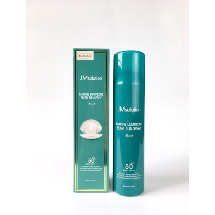 Xịt chống nắng đa năng Jm Solution Marine Luminous Pearl Sun Spray Pearl 180ml
