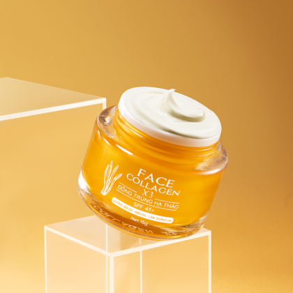 Kem Face Đông Trùng Hạ Thảo Collagen X3 TN