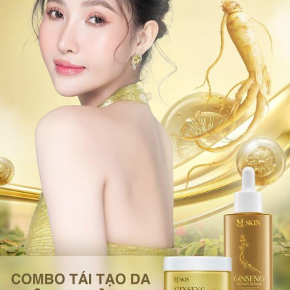 Combo Tái Tạo Sâm Vàng MQ Skin