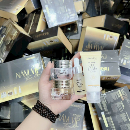 Combo Kem Face Nám Vip Thảo Mộc nhà  Kiều Anh Hỗ Trợ Da Nám