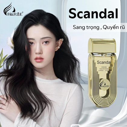 Charme Scandal mang màu vàng óng ánh biểu tượng cho ánh sáng năng lượng tích cực và vẻ đẹp rực rỡ