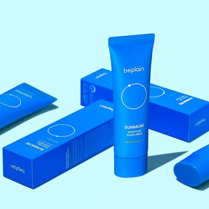 Kem Chống Nắng Thuần Chay Nâng Tone, Kiềm Dầu, Dưỡng Ẩm Beplain Sunmuse Sunscreen SPF50+/PA+++ 50ml