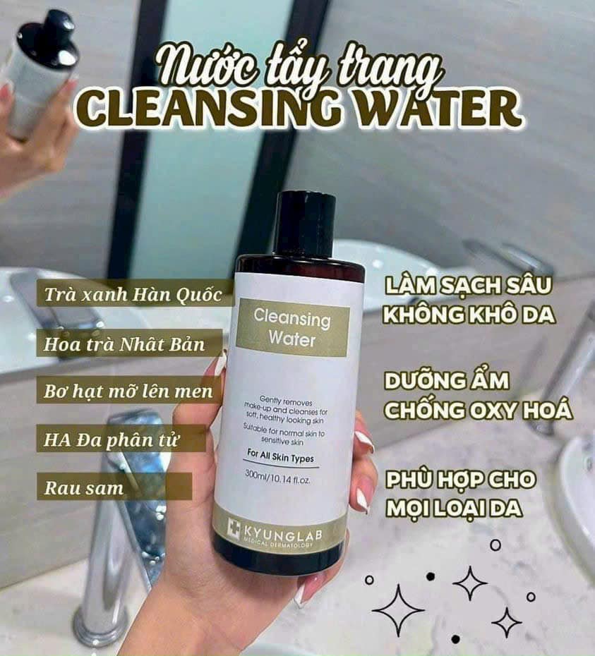 Nước Tẩy Trang Kyung Lab Cleaning Water 300ml