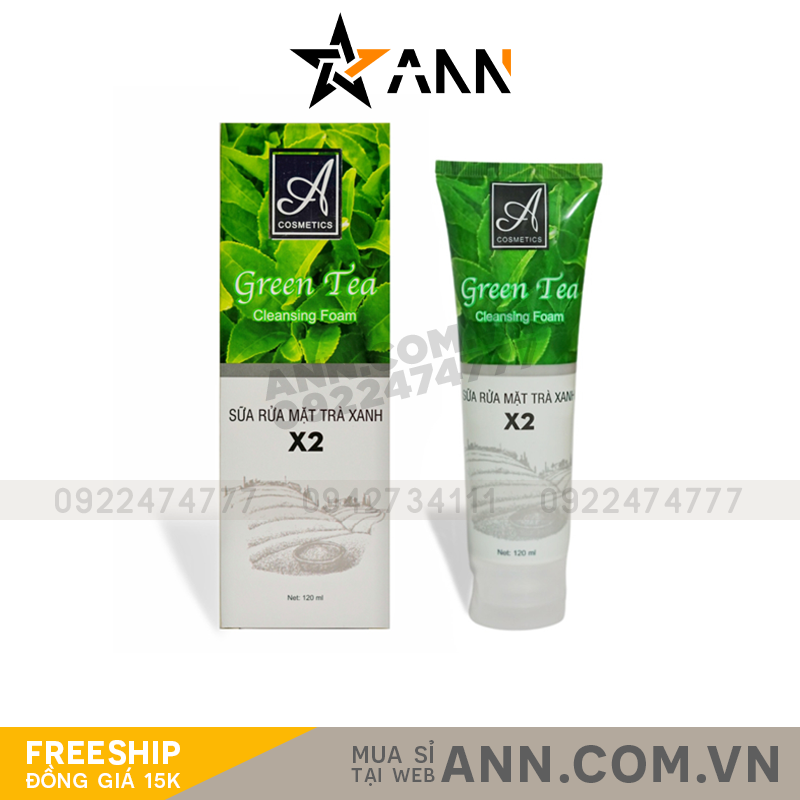 8936107160045-4.png Sữa Rửa Mặt Trà Xanh A Cosmetics Mỹ Phẩm Phương Anh - 8936107160045