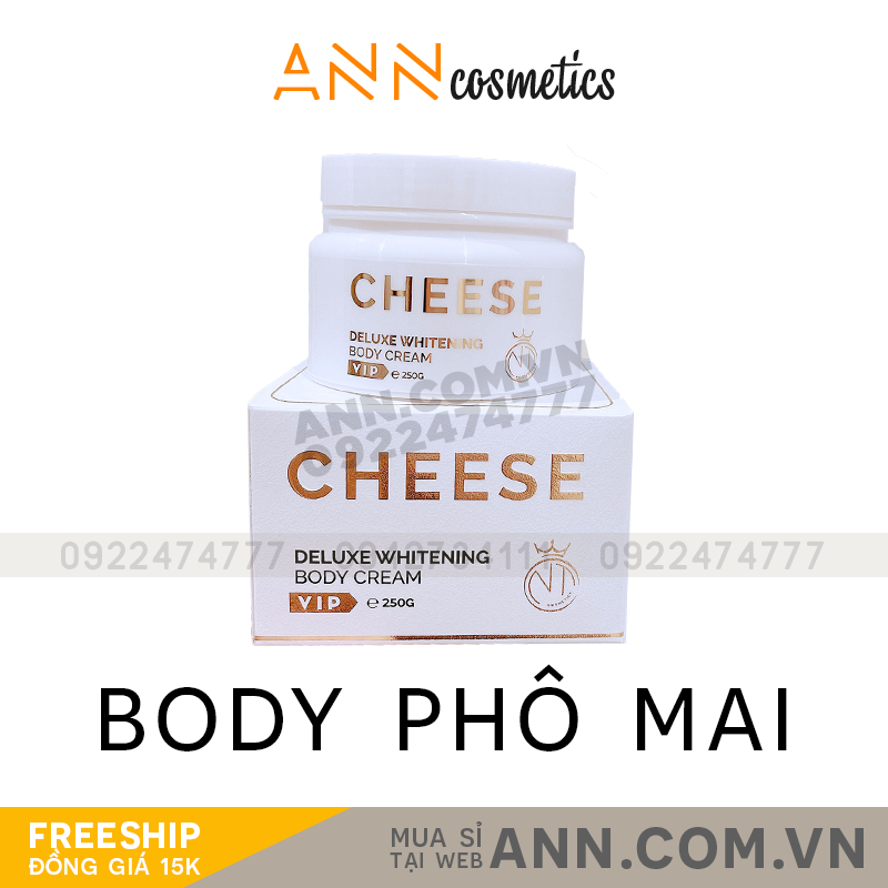 Kem Body Phô Mai Cheese Ngọc Tú Cosmetics