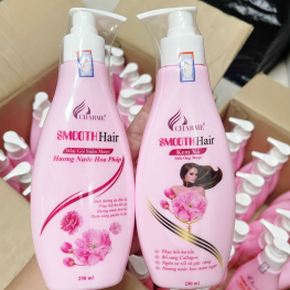 Combo dầu gội xả Smooth hair Charme suông mượt chính hãng - 8936194691170
