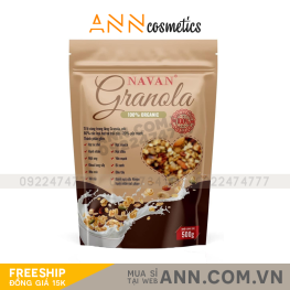 Ngũ Cốc Hạt Dinh Dưỡng Granola Navan 500g - GRANOLANV