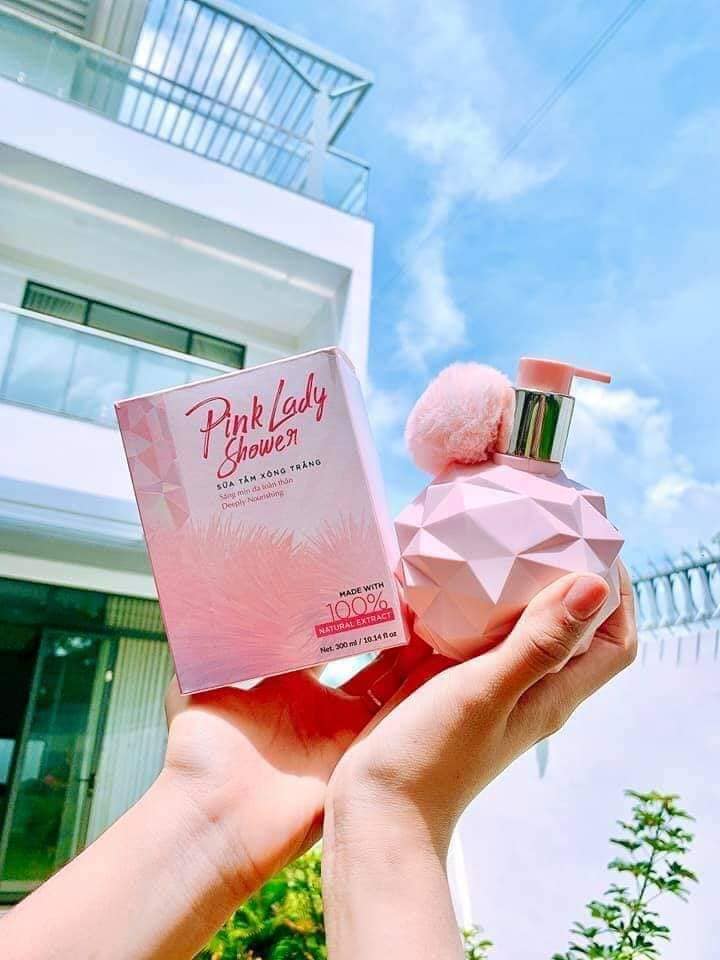 Sữa tắm xông trắng PinkLady Shower - Bí quyết tạo nên vẻ đẹp Việt