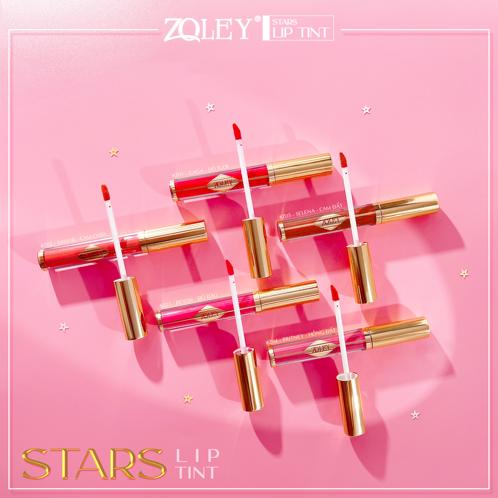Son Stars Zoley mềm mịn mỏng chính hãng