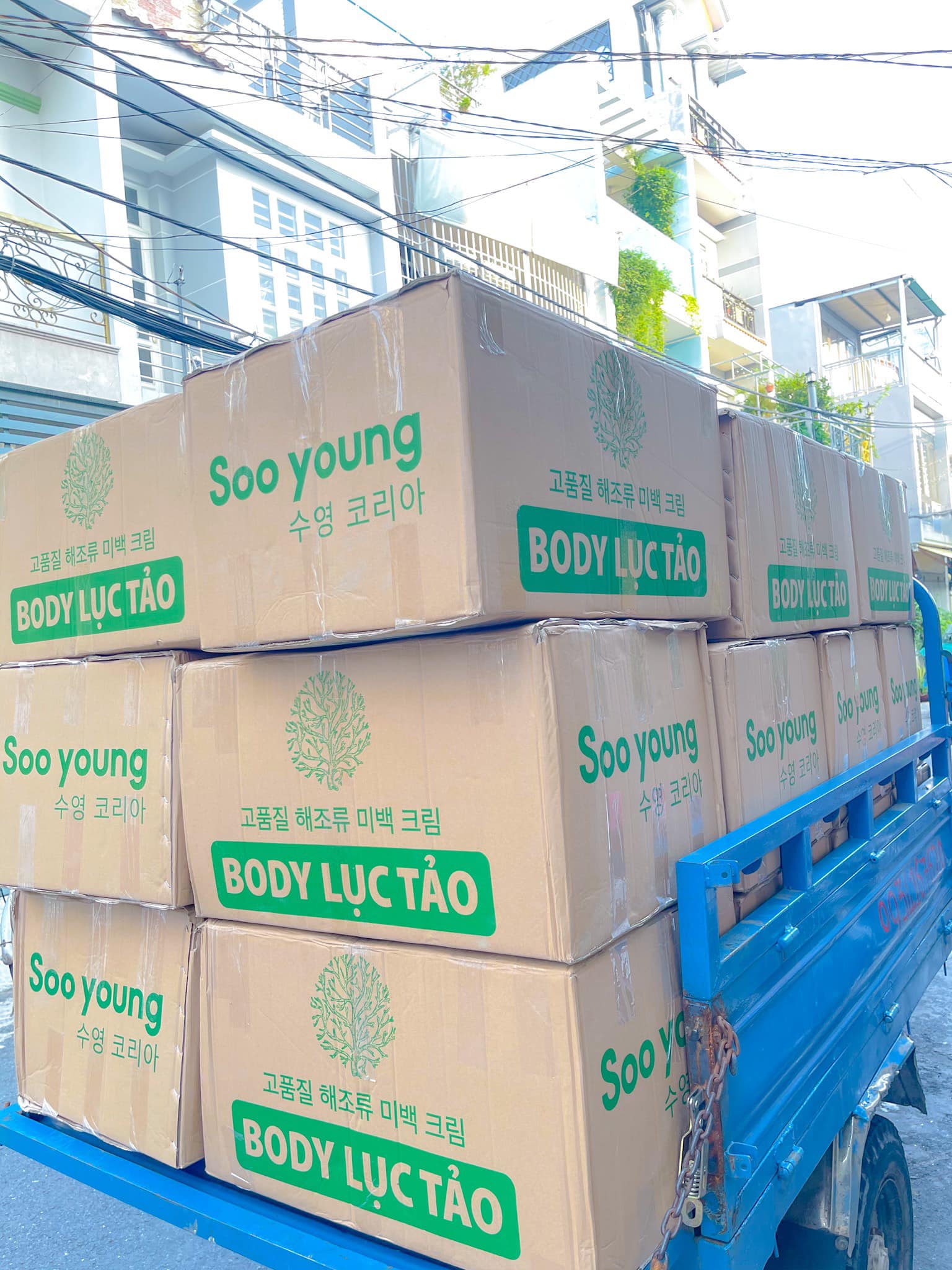 Kem body lục tảo mang thương hiệu Soo Young khẳng định vị trí trong lòng khách hàng