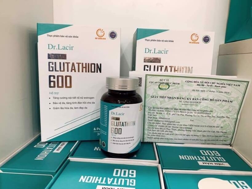 5 Lý do nên sử dụng Dr Lacir Glutathione 600 mỗi ngày
