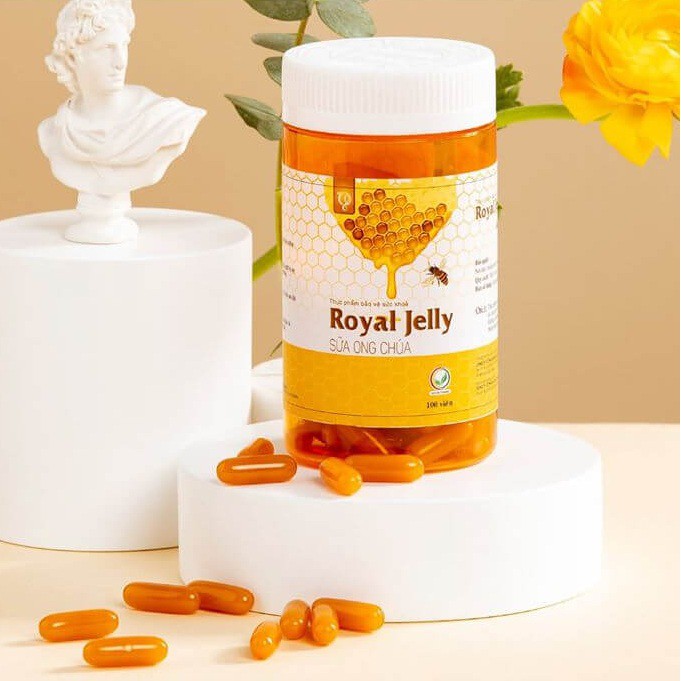 Tuyệt phẩm nhan sắc với viên uống sữa ong chúa Royal Jelly Schon