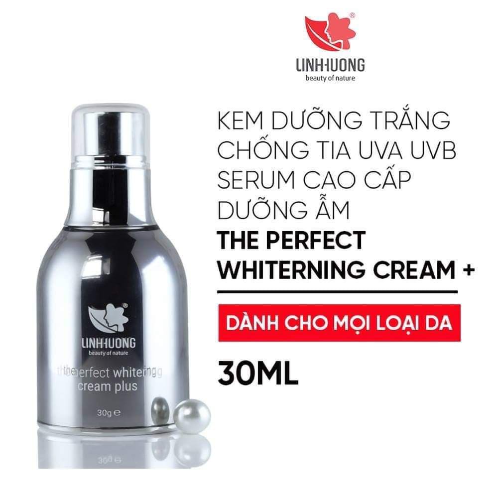 Da đẹp thách thức thời gian với The Perfect Whitening Cream Plus LINH HƯƠNG