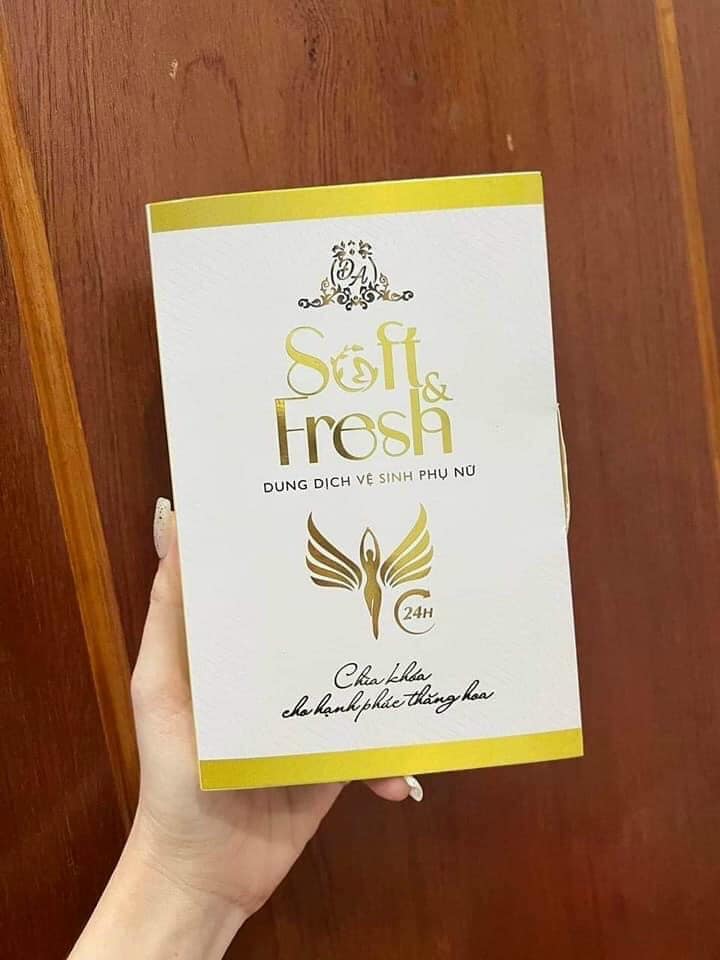 Dung dịch vệ sinh phụ nữ Soft Fresh Collagen X3 Mỹ Phẩm Đông Anh