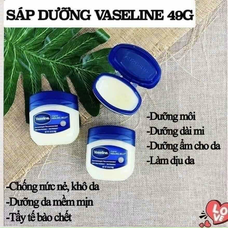 Sáp dưỡng Vaseline Original Healing Jelly - 49gr Mỹ