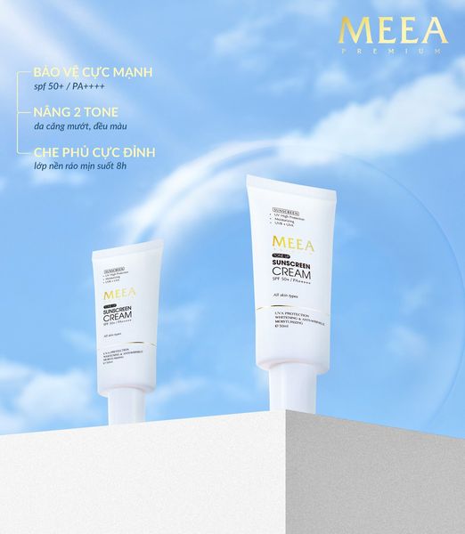 Kem chống nắng Meea Origin Sun Cream 50ml cội nguồn chống lão hóa