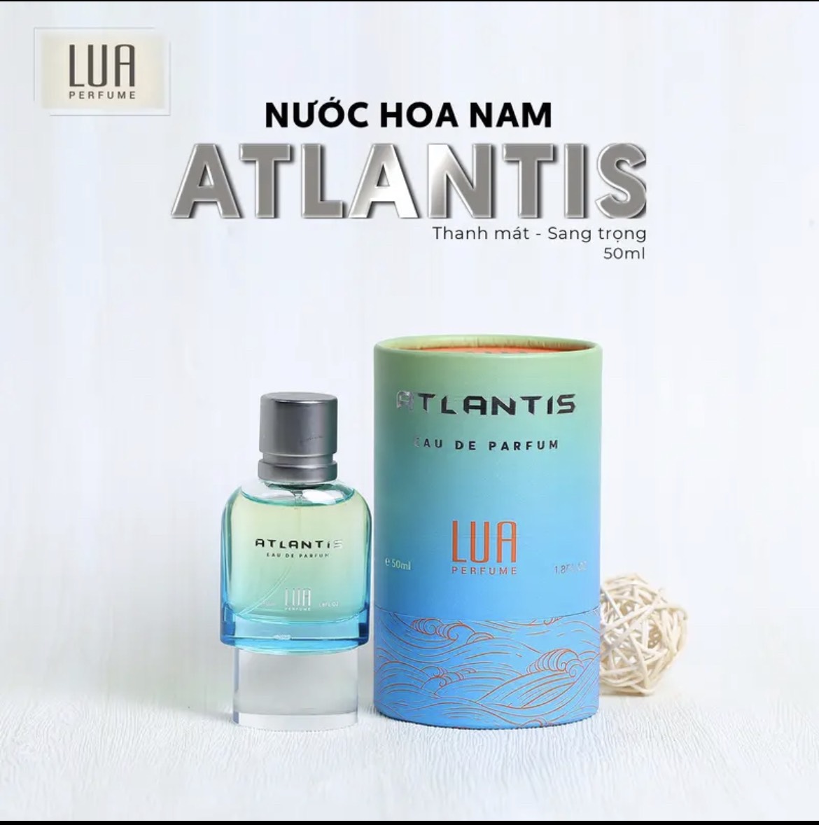 Thưởng thức mùi hương của nước hoa Atlantis
