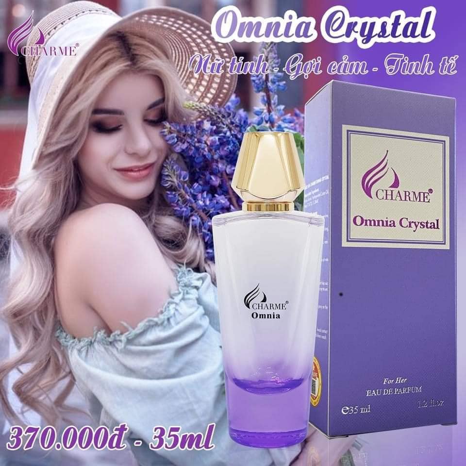 Charme Omina Crystal Loại nước hoa làm siêu lòng các quý cô ngay lần đầu test hương