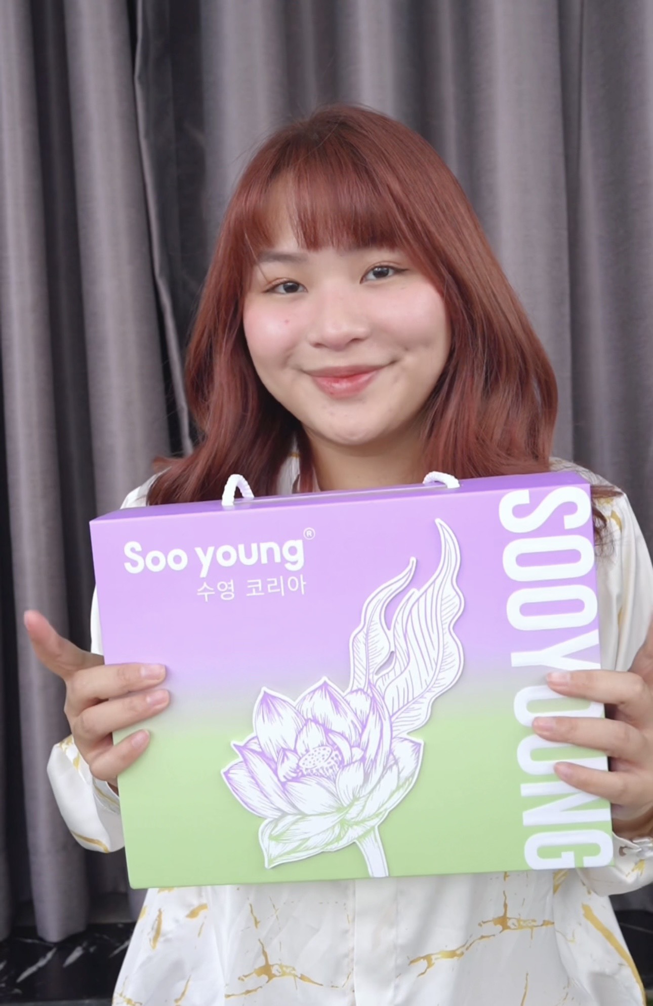 Hot Tiktoker Phụng Lai 3.4M Follow đồng hành cùng dự án bộ tóc Sen Tảo SooYoung Hair