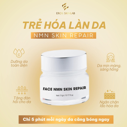 Combo Kem Face và Serum Tinh Chất Collagen Peptide Eros Skinlab