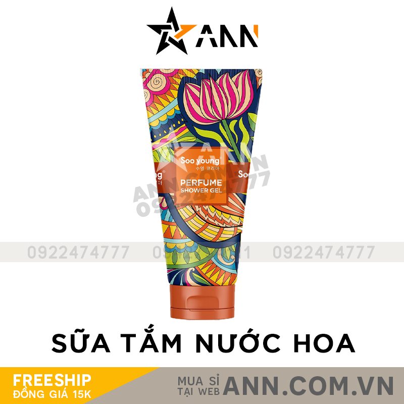 Sữa Tắm Nước Hoa Soo Young Màu Cam