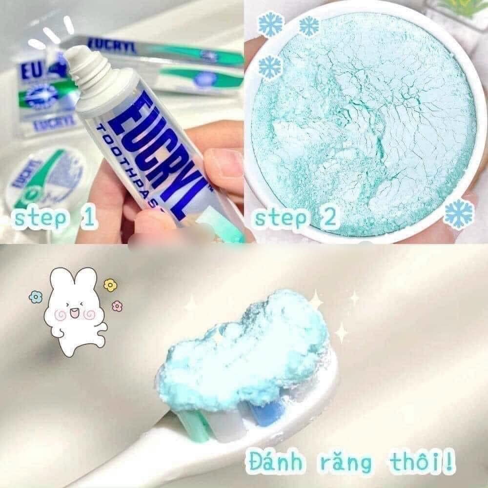Kem Đánh Răng Giảm Hôi Miệng Eucryl Toothpaste 50ml Của Anh