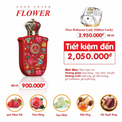 Nước Hoa Nữ Good Charme Flower 80ml