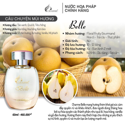 Nước Hoa Nữ Charme Belle 60ml