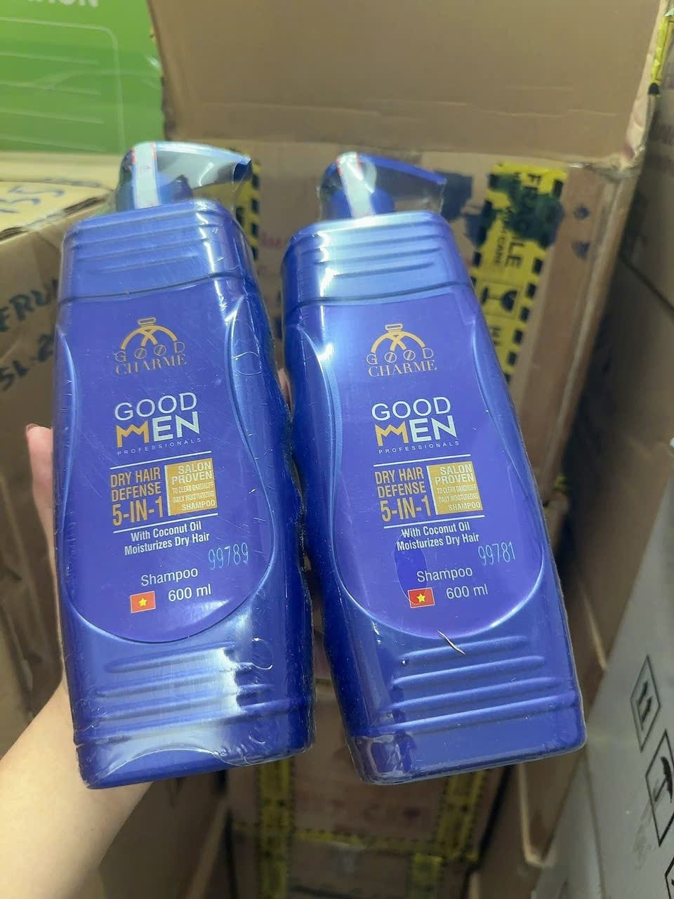 Sữa Tắm Gội Toàn Thân Cho Nam Good Men 600ml Blue