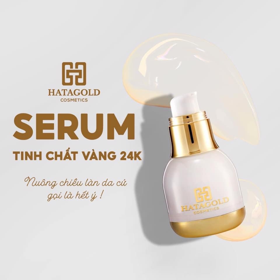 Serum Giảm Nám Tinh Chất Vàng Hatagold Cosmetics giúp bạn sở hữu làn da tươi trẻ và mềm mịn